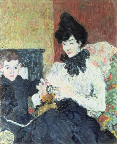 Madame Doubrere og hennes sønn av Louis Valtat