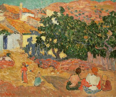 Spansk landskap av Louis Valtat