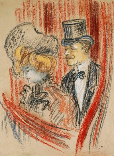 Boksen; La Loge av Louis Valtat