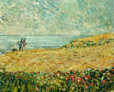 The Walk (olje på lerret) av Louis Valtat