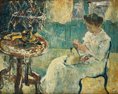 Kvinne med hjul; Kvinne med snelle av Louis Valtat