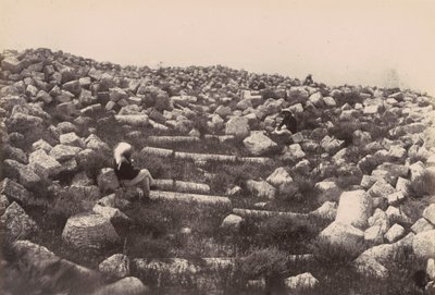 Ruiner nær Beirut, Libanon av Louis Vignes