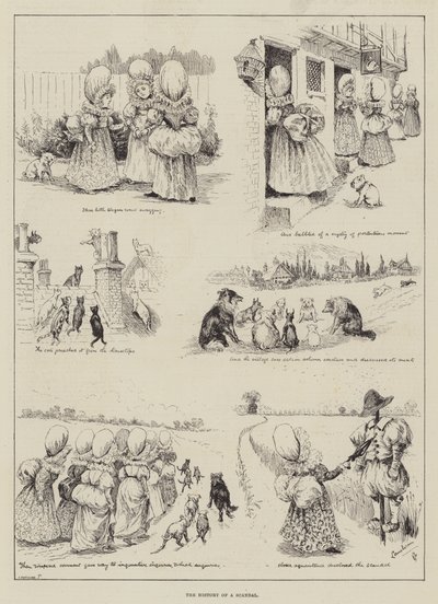 Historien om en skandale av Louis Wain