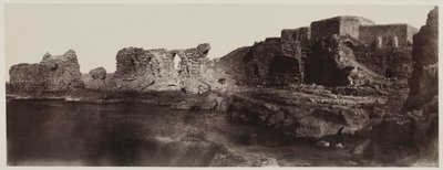 Kaalat el Athlit, Syria, Utsikt fra sjøen av Louis de Clercq