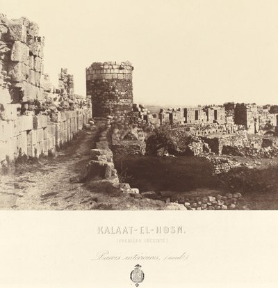 Kalaat el Hosn (Riddernes slott, Syria) av Louis de Clercq