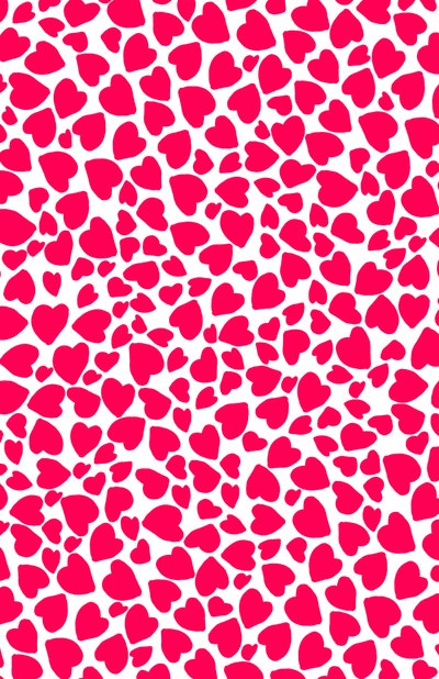 Animal Print Heart, 2014 (digitalt bilde) av Louisa Hereford