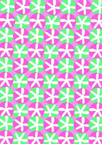 Blomster og flekker (digitale) av Louisa Hereford
