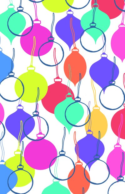 Morsomme Baubles, 2017, Digital Media av Louisa Hereford