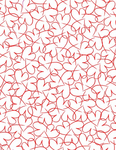 Linked Hearts, 2014 (digitalt bilde) av Louisa Hereford