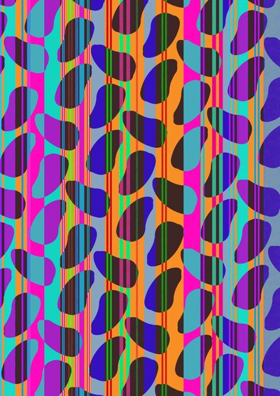 Stripe bønner (digitale) av Louisa Hereford