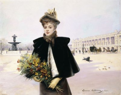 April morgen, 1894 av Louise Abbéma