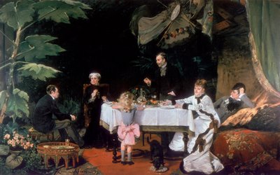 Lunchen i konservatoriet, 1877 av Louise Abbéma