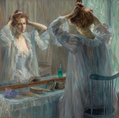 Toalettet, 1898. av Marie Louise Catherine Breslau