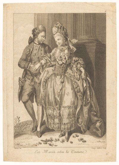 Customary Brides (tittel på objekt) The Birth of Love (serietittel) av Louise Gaillard