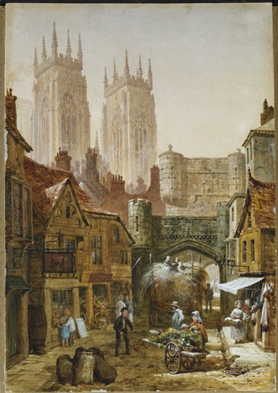 Bootham Bar, York av Louise Ingram Rayner