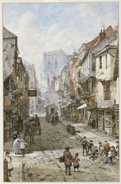 Foss Gate, York av Louise Ingram Rayner