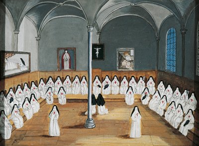 Port-Royal des Champs Abbey, kapittel av søstre av Louise-Magdeleine Hortemels