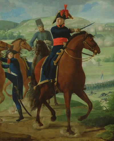 General Louis Marie Turreau de Garambouville (1756-1816) ved Gravieres Affair, 1800 (se også 192172) av Louise Marie Jeanne Hersent