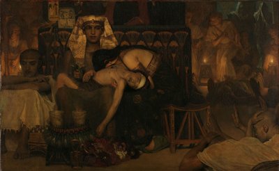 Faraos førstefødte sønns død Faraos førstefødte sønns død av Lourens Alma Tadema