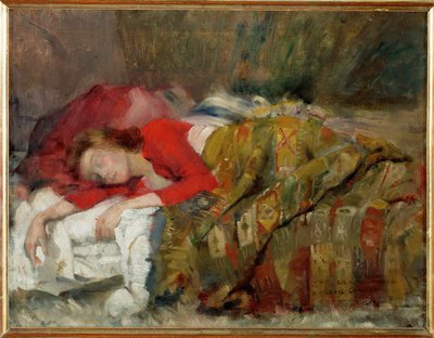 For my Lotty (maleri på lerret) av Lovis (1858-1925) Corinth