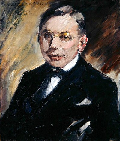 Porträt von Ernst Oppler von Lovis  Corinth