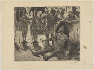 Aleksander og Diogenes av Lovis Corinth