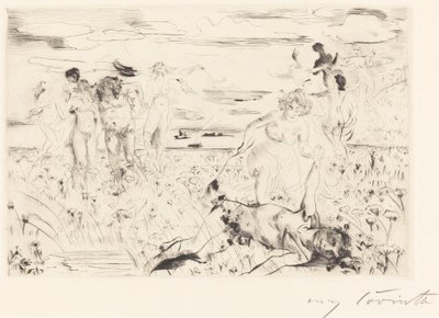 bachchanal av Lovis Corinth