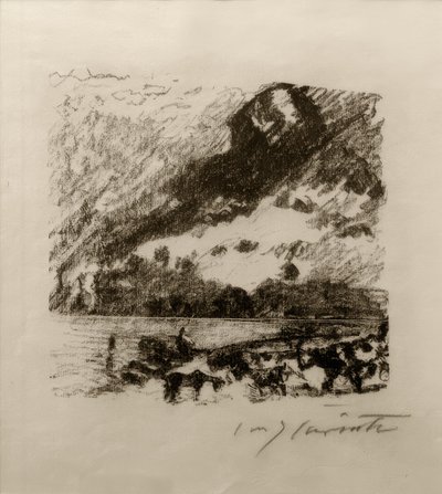 Bergsee av Lovis Corinth