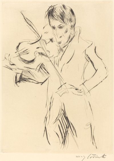Portrett av Andreas Weissgaerber, 1919. av Lovis Corinth