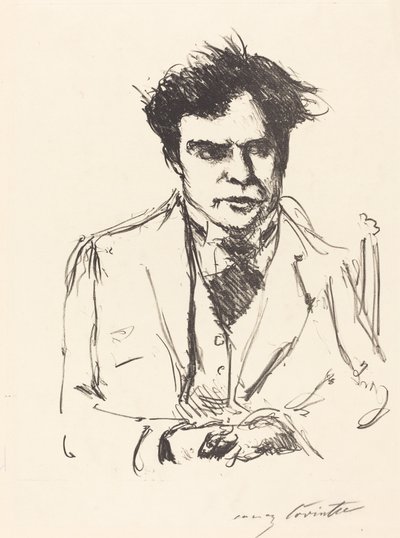 Portrett av Joseph Schwarz av Lovis Corinth