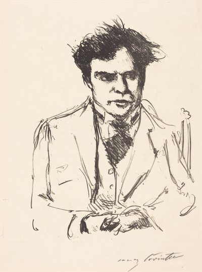 Portrett av Joseph Schwarz av Lovis Corinth