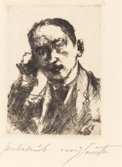 Portrett av K.S. Portrett av KS, 1920. av Lovis Corinth