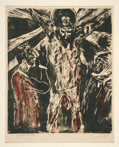 Kristus på korset av Lovis Corinth