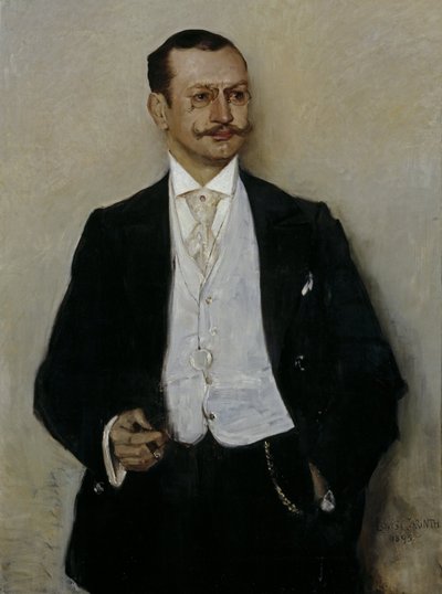 Der Maler Carl Strathmann av Lovis Corinth