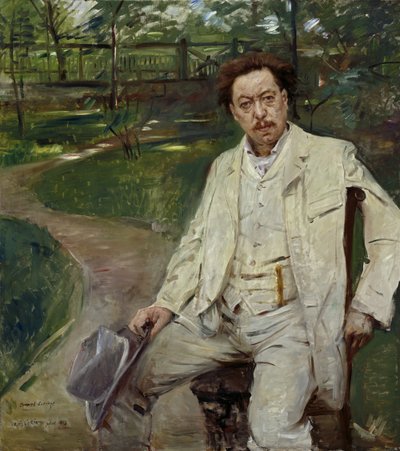 Pianisten Conrad Ansorge av Lovis Corinth