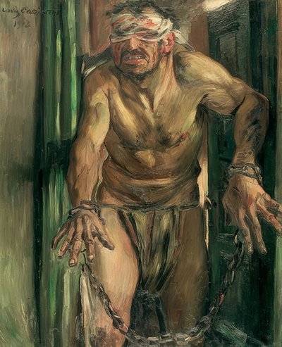 Den blinde Samson. 1912 av Lovis Corinth