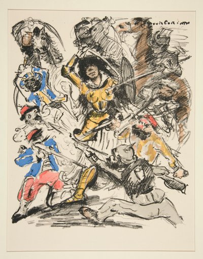 Die Jungfrau von Orleans (The Maid of Orleans) av Lovis Corinth