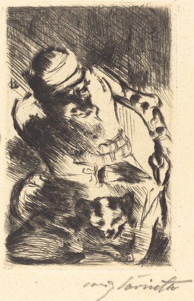 Profetens katt av Lovis Corinth