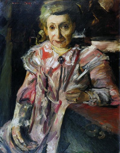 Fru Hedwig Behrend, 1916 av Lovis Corinth