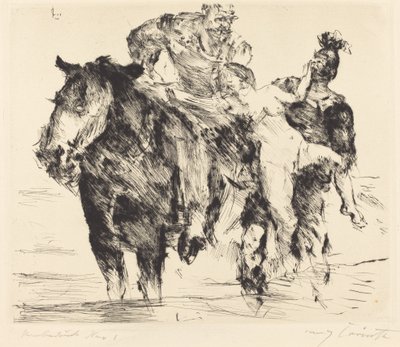 kvinneraner (voldtekt) av Lovis Corinth