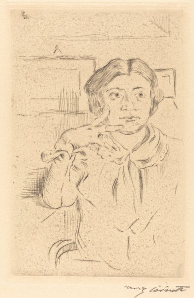 Kunstnerens kone av Lovis Corinth