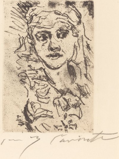 Henny Porten av Lovis Corinth