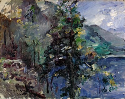 Jochberg ved innsjøen Walchensee av Lovis Corinth