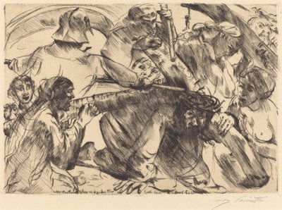 Kristus som bærer korset av Lovis Corinth