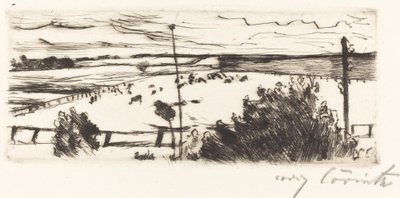 Kyst (sjølandskap) av Lovis Corinth