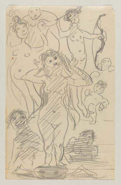 Lovis Corinth og Carl Strathmann av Lovis Corinth