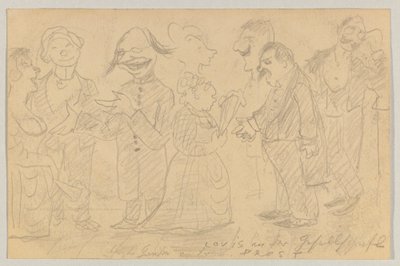 Lovis Corinth til Carl Strathmann: postkort, poststemplet 8. november 1899 av Lovis Corinth