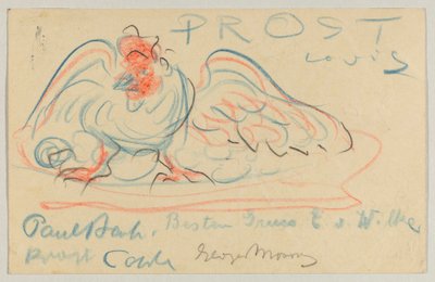 Lovis Corinth til Elly Strathmann: postkort, poststemplet 19. mai 1911 av Lovis Corinth