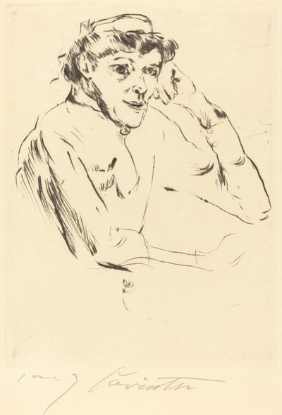 sykepleier av Lovis Corinth