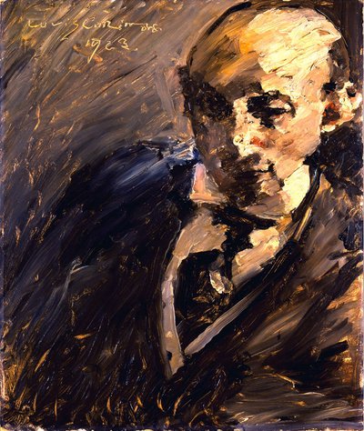 Portrett av Alfred Kuhn, 1923 av Lovis Corinth
